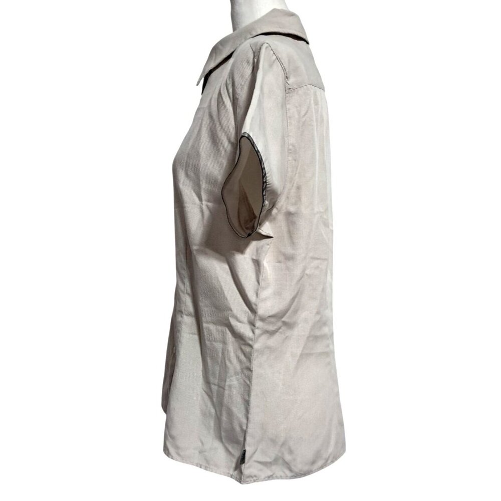 The North Face Womens XL Adventure Ready Plaid Modal SS Travel Shirt - Picture 3 of 9